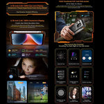 Blackview XPLORE 1，12GB+256GB，6.78 吋 Android 15 天璣 7050 MT8791V/HZA 八核心，網絡：5G，OTG，NFC，XPLORE 1 12GB+256GB
