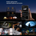 Ulefone Armor 34 Pro+ 投影機，16GB+512GB，夜視，IP68/IP69K 堅固型手機，6.95 吋 Android 15 聯發科天璣 7400X 八核心，網絡：5G，NFC，OTG，Armor 34 Pro+