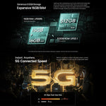 Ulefone Armor 34 Pro+ 投影機，16GB+512GB，夜視，IP68/IP69K 堅固型手機，6.95 吋 Android 15 聯發科天璣 7400X 八核心，網絡：5G，NFC，OTG，Armor 34 Pro+