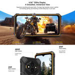 Ulefone RugKing 3 Pro，8GB+128GB，IP68/IP69K 耐用手機，6.56 吋 Android 15 Unisoc T7250 八核心，網路：4G，NFC，OTG，RugKing 3 Pro，RugKing 3 Pro，8GB+128GB