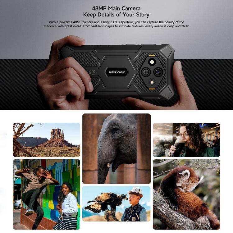 Ulefone RugKing 3 Pro，8GB+128GB，IP68/IP69K 耐用手機，6.56 吋 Android 15 Unisoc T7250 八核心，網路：4G，NFC，OTG，RugKing 3 Pro，RugKing 3 Pro，8GB+128GB