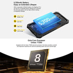 Ulefone RugKing 3 Pro，8GB+128GB，IP68/IP69K 耐用手機，6.56 吋 Android 15 Unisoc T7250 八核心，網路：4G，NFC，OTG，RugKing 3 Pro，RugKing 3 Pro，8GB+128GB