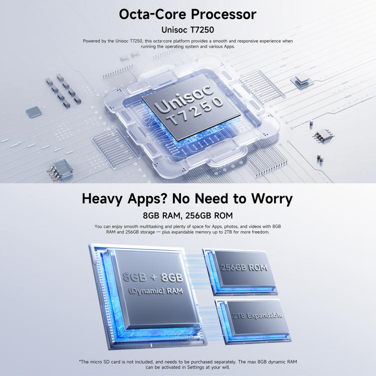 Ulefone RugKing 4 Pro，8GB+256GB，IP68/IP69K 耐用手機，6.56 吋 Android 15 Unisoc T7250 八核心，網路：4G，NFC，OTG，RugKing 4 Pro，RugKing 4 Pro，8GB+256GB