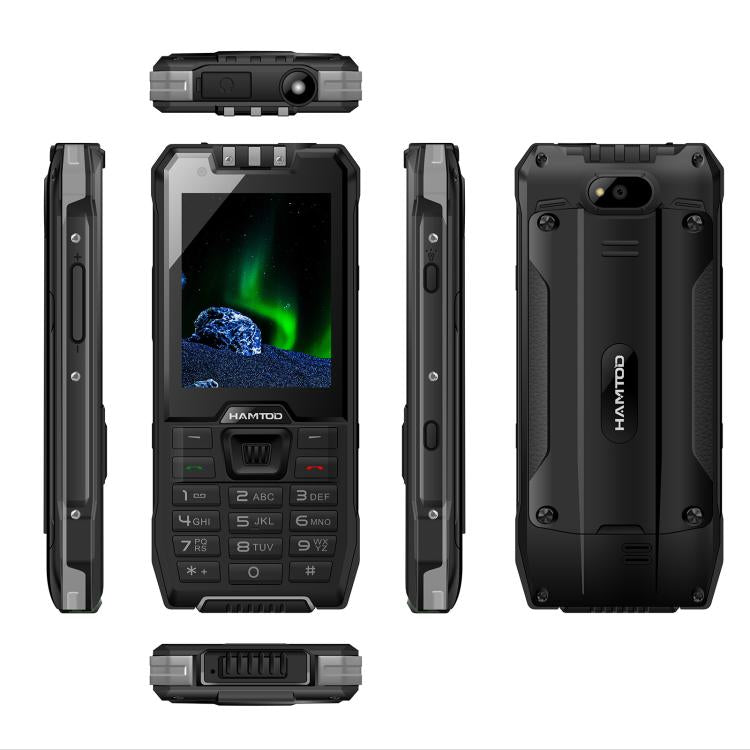 HAMTOD H6 耐用型手機，3GB+32GB，2.83 吋 Android 11 UNISOC SC9832E 四核心，網路：4G，VoLTE，SOS