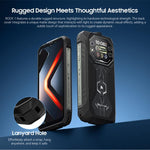 Blackview ROCK 1 耐用手機，8GB+256GB，6.56 吋 Android 16 MT6769V/CB Helio G81 八核心，網路：4G，OTG，NFC，ROCK 1 8GB+256GB