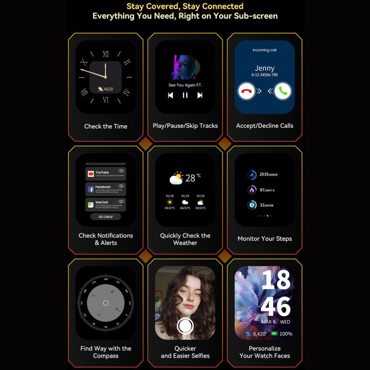 Blackview XPLORE 1 對講機耐用手機，12GB+256GB，6.78 吋 Android 15 Dimensity 7050 MT8791V/HZA 八核心，網路：5G，OTG，NFC，XPLORE 1 對講機 12GB+256GB