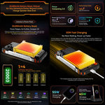 Blackview XPLORE 1 對講機耐用手機，12GB+256GB，6.78 吋 Android 15 Dimensity 7050 MT8791V/HZA 八核心，網路：5G，OTG，NFC，XPLORE 1 對講機 12GB+256GB
