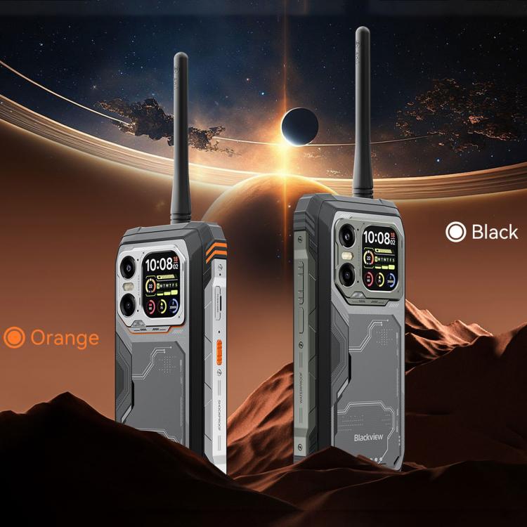 Blackview XPLORE 1 對講機耐用手機，12GB+256GB，6.78 吋 Android 15 Dimensity 7050 MT8791V/HZA 八核心，網路：5G，OTG，NFC，XPLORE 1 對講機 12GB+256GB