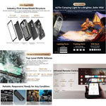 Blackview XPLORE 2 衛星手機，12GB+256GB，6.73 吋 Android 15 Dimensity 8300 MT6897 八核心，網路：5G，OTG，NFC，XPLORE 2 衛星手機 12GB+256GB