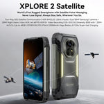 Blackview XPLORE 2 衛星手機，16GB+1TB，6.73 吋 Android 15 Dimensity 8300 MT6897 八核心，網路：5G，OTG，NFC，XPLORE 2 衛星手機 16GB+1TB