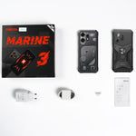 Blackview Oscal Marine 3，8GB+128GB，6.56 吋 Android 15 Unisoc UMS9230E T615 八核心，網路：4G，OTG，NFC，8GB+128GB