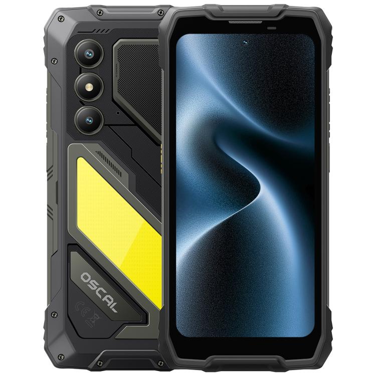 Blackview Oscal Pilot 5 5G 耐用手機，8GB+256GB，6.67 吋 Android 16 UMS9620 T8100 八核心，網路：5G，OTG，NFC