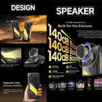 Blackview Oscal Pilot 5 5G 耐用手機，8GB+256GB，6.67 吋 Android 16 UMS9620 T8100 八核心，網路：5G，OTG，NFC