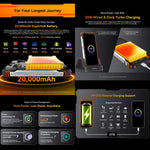 Blackview Oscal TANK 1, 16GB+512GB, 6.78 inch Android 15 DokeOS 4.2 Mediatek Dimensity 7050 Octa Core, Network: 5G, OTG, NFC, 16GB+512GB