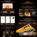 Blackview Oscal FORT 5，12GB+256GB，6.78 吋 Android 16 聯發科 MT8781 Helio G100 八核心，網路：4G，OTG，NFC