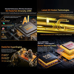 Blackview BL7000 耐用手機，8GB+512GB，6.78 吋 Android 15 聯發科 Dimensity 6300 八核心，網路：5G，NFC，OTG，8GB+512GB