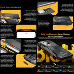 Blackview BL7000 耐用手機，8GB+512GB，6.78 吋 Android 15 聯發科 Dimensity 6300 八核心，網路：5G，NFC，OTG，8GB+512GB