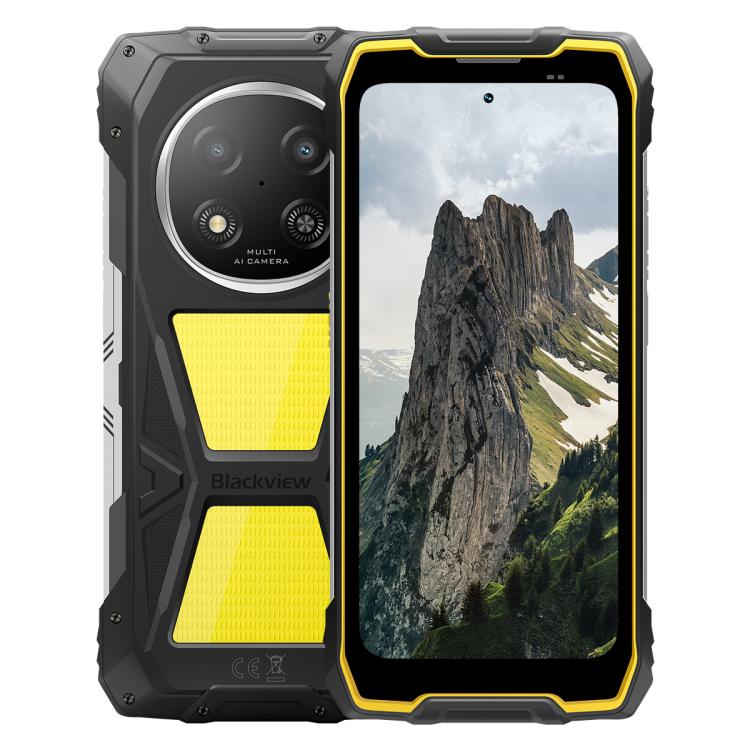 Blackview ROCK 2 Pro 耐用手機，8GB+256GB，6.67 吋 Android 16 Unisoc UMS9620 T8100 八核心，網路：5G，OTG，NFC