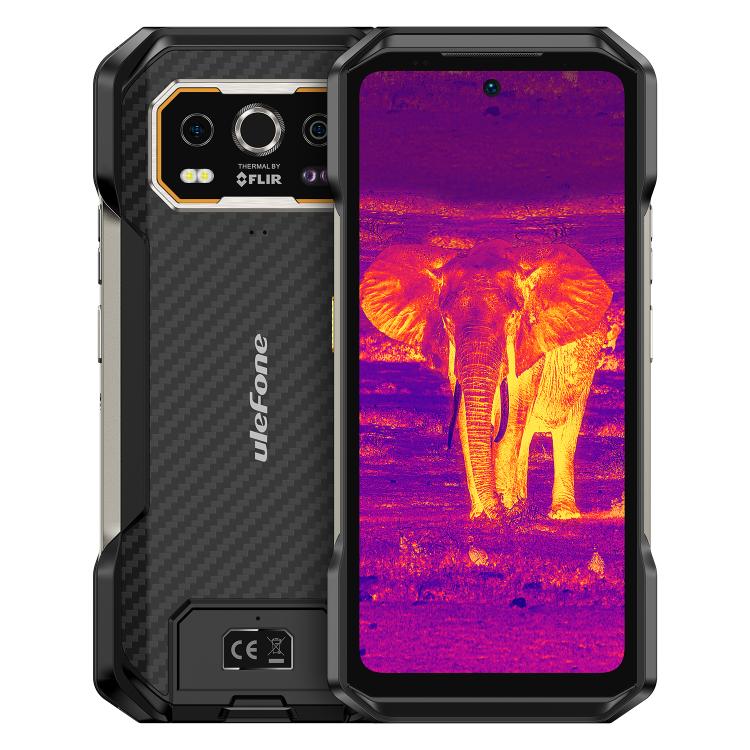Ulefone Armor 27T+ 堅固型手機，12GB+256GB，熱成像儀，夜視，10600mAh，6.78 吋 Android 14，MediaTek Helio G99 八核心，網路：4G，NFC，OTG，Armor 27T+