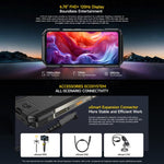 Ulefone Armor 27T+ 堅固型手機，12GB+256GB，熱成像儀，夜視，10600mAh，6.78 吋 Android 14，MediaTek Helio G99 八核心，網路：4G，NFC，OTG，Armor 27T+