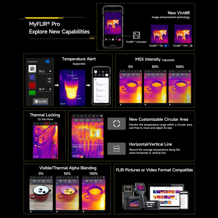 Ulefone Armor 27T+ 堅固型手機，12GB+256GB，熱成像儀，夜視，10600mAh，6.78 吋 Android 14，MediaTek Helio G99 八核心，網路：4G，NFC，OTG，Armor 27T+