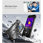 Blackview ROCK 3 耐用手機，熱成像儀，8GB+256GB，6.78 吋 Android 16 MT8781 Helio G100 八核心，網路：4G，OTG，NFC