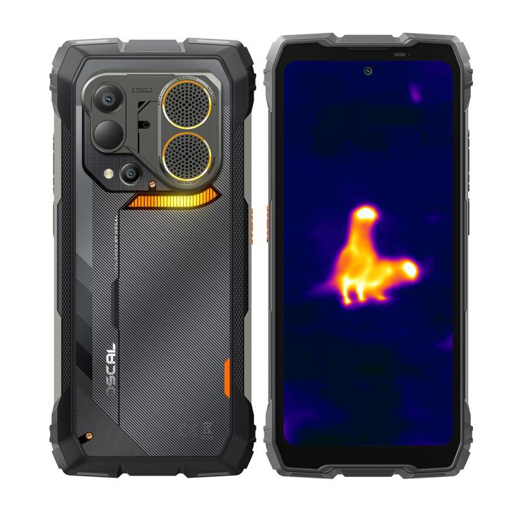 Blackview Oscal Pilot 6 熱感堅固手機，12GB+256GB，夜視相機，6.78 吋 Android 16 MediaTek MT8781 Helio G100 八核心，網路：5G，OTG，NFC