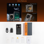 Oukitel G6 三防手機，4GB+128GB，指紋識別，10600mAh 電池，6.52吋 Android 16.0 Unisoc T615 八核心，NFC，OTG，網絡：4G，4GB+128GB