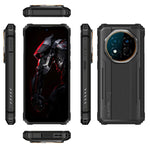 Oukitel G6 三防手機，8GB+256GB，指紋識別，10600mAh 電池，6.52吋 Android 16.0 Unisoc T615 八核心，NFC，OTG，網絡：4G，6GB+256GB