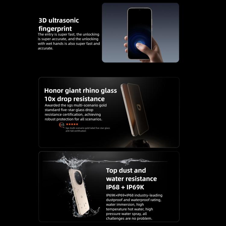 Honor Magic8，12GB+512GB，螢幕指紋，6.58 吋 MagicOS 10.0 / Android 16 Snapdragon 8 Elite 第五代八核心，網路：5G，NFC，OTG，12GB+512GB