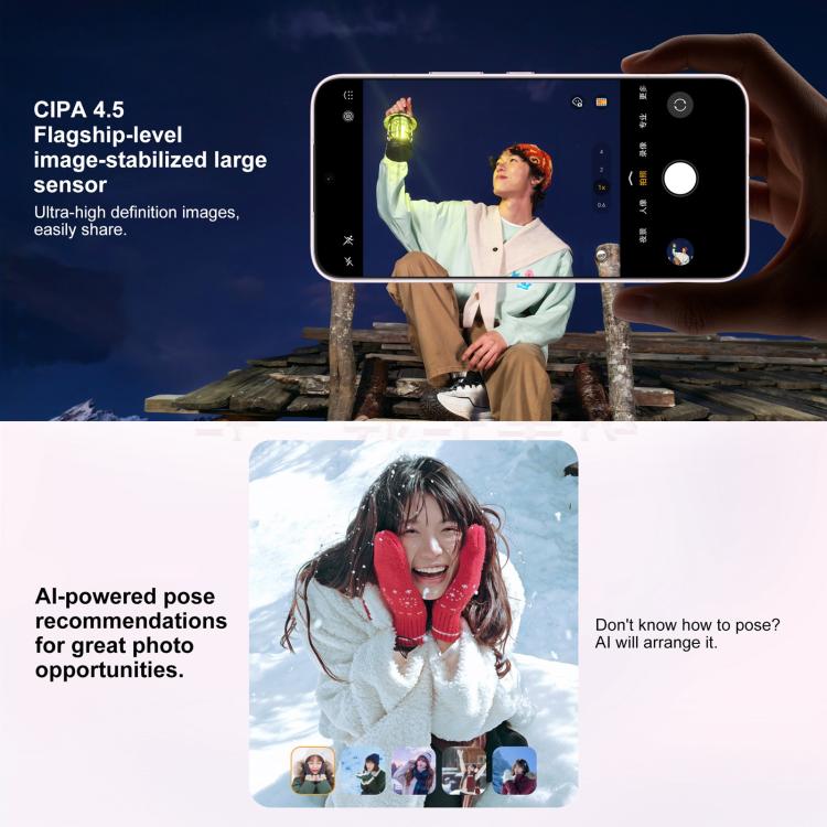 Honor 500，12GB+512GB，螢幕指紋，6.55 吋 MagicOS 10.0 / Android 16 Snapdragon 8s Gen 4 八核心，網絡：5G，NFC，OTG，Honor 500，12GB+512GB