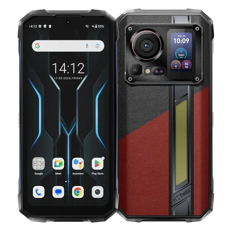 HOTWAV Hyper 7 Pro 堅固型手機，16GB+256GB，10800mAh，6.6 吋 Android 14 MediaTek Dimensity 7050 5G，網路：5G，OTG，NFC