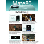 HUAWEI Mate 80，12GB+256GB，側邊指紋辨識，6.75 吋 HarmonyOS 6.0 Kirin 9020，NFC，OTG，不支援 Google Play，12GB+256GB