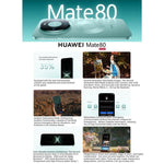 HUAWEI Mate 80, 16GB+512GB, Side Fingerprint Identification, 6.75 inch HarmonyOS 6.0 Kirin 9020, NFC, OTG, Not Support Google Play, 16GB+512GB