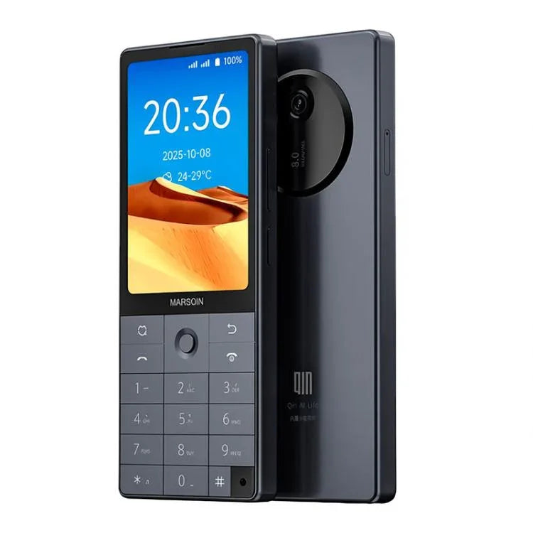 DUOQIN F25 長者按鍵智慧手機，6GB+128GB，3.54 吋 Android 14 MTK8786 八核心，網路：4G