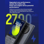 DUOQIN F25 長者按鍵智慧手機，6GB+128GB，3.54 吋 Android 14 MTK8786 八核心，網路：4G