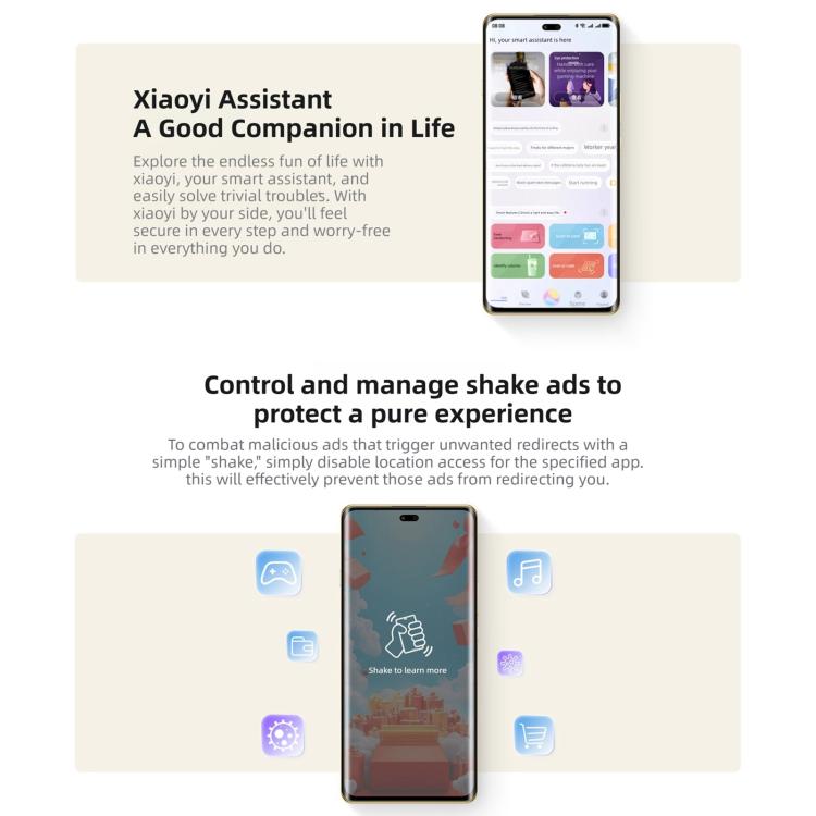 HUAWEI Enjoy 70X 高級版，8GB+256GB，螢幕指紋，6.78 吋 HarmonyOS 4.2 Kirin 8000，網路：4G，OTG，NFC，不支援 Google Play，8GB+256GB