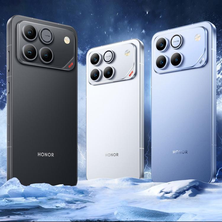 Honor WIN，12GB+512GB，3D 超聲波指紋，10000mAh 電池，6.83 吋 MagicOS 10.0 / Android 16 Snapdragon 8 Elite 第五代八核心，網絡：5G，NFC，OTG，12GB+512GB