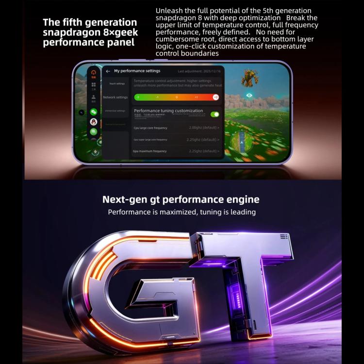 Realme Neo8，12GB+256GB，超聲波螢幕指紋，6.78 吋 Realme UI 7.0，Snapdragon 8 Gen 5 八核心，OTG，NFC，網路：5G，12GB+256GB