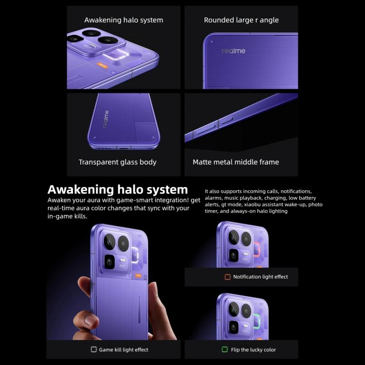 Realme Neo8，12GB+256GB，超聲波螢幕指紋，6.78 吋 Realme UI 7.0，Snapdragon 8 Gen 5 八核心，OTG，NFC，網路：5G，12GB+512GB