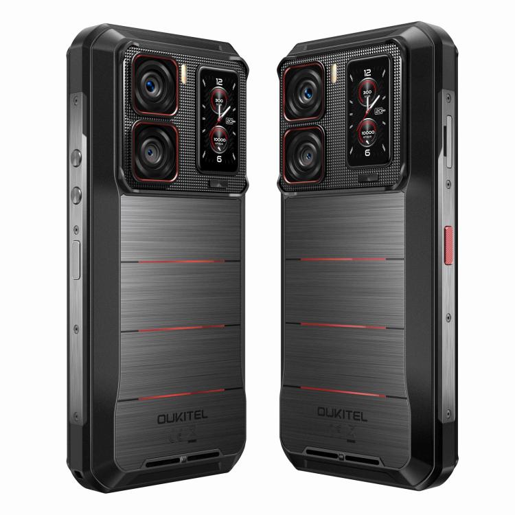 Oukitel WP300 耐用手機附手錶，12GB+512GB，6.8 吋 Android 15 MediaTek Dimensity 7050 八核心，NFC，OTG，網路：5G