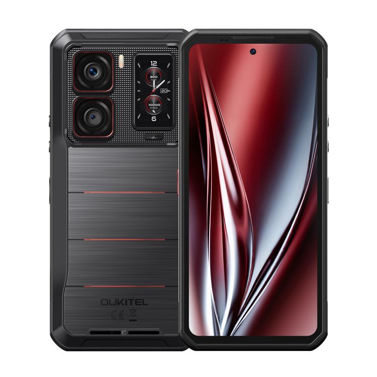 Oukitel WP300 耐用手機附手錶，12GB+512GB，6.8 吋 Android 15 MediaTek Dimensity 7050 八核心，NFC，OTG，網路：5G