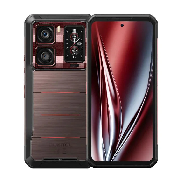 Oukitel WP300 耐用手機附手錶，12GB+512GB，6.8 吋 Android 15 MediaTek Dimensity 7050 八核心，NFC，OTG，網路：5G