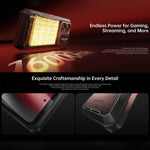 Oukitel WP300 耐用手機附手錶，12GB+512GB，6.8 吋 Android 15 MediaTek Dimensity 7050 八核心，NFC，OTG，網路：5G