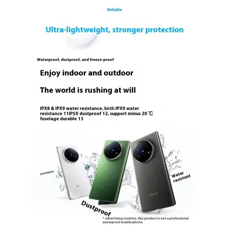 vivo X Fold5，12GB+256GB，8.03 吋 + 6.53 吋 Android 15 OriginOS 5 Snapdragon 8 Gen 3 八核心，OTG，NFC，網路：5G，12GB+256GB