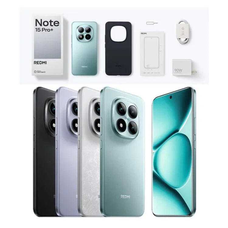 小米 Redmi Note 15 Pro+ 5G，12GB+512GB，6.83 吋 小米 HyperOS 2 Snapdragon 7s Gen 4 八核心，網路：5G，NFC，12GB+512GB