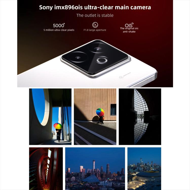 Realme GT7，16GB+512GB，6.8 吋 Android 15 / Realme UI 6.0 MediaTek Dimensity 9400+ 八核心，NFC，網路：5G，支援 Google Play，16GB+512GB