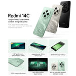 小米 Redmi 14C，4GB+64GB，6.67 吋 小米 HyperOS MediaTek Helio G81-Ultra 八核心，網絡：4G，4GB+64GB