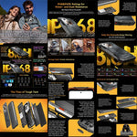 Blackview BL7000 堅固型手機，8GB+256GB，6.78 吋 Android 15 MediaTek Dimensity 6300 八核心，網絡：5G，NFC，OTG，8GB+256GB