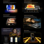 Blackview BL7000 堅固型手機，8GB+256GB，6.78 吋 Android 15 MediaTek Dimensity 6300 八核心，網絡：5G，NFC，OTG，8GB+256GB